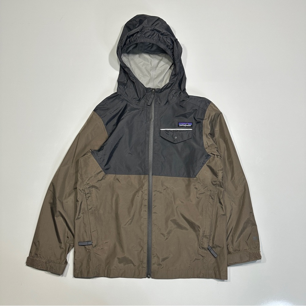 Boys Patagonia Shell Windbreaker Rain Jacket